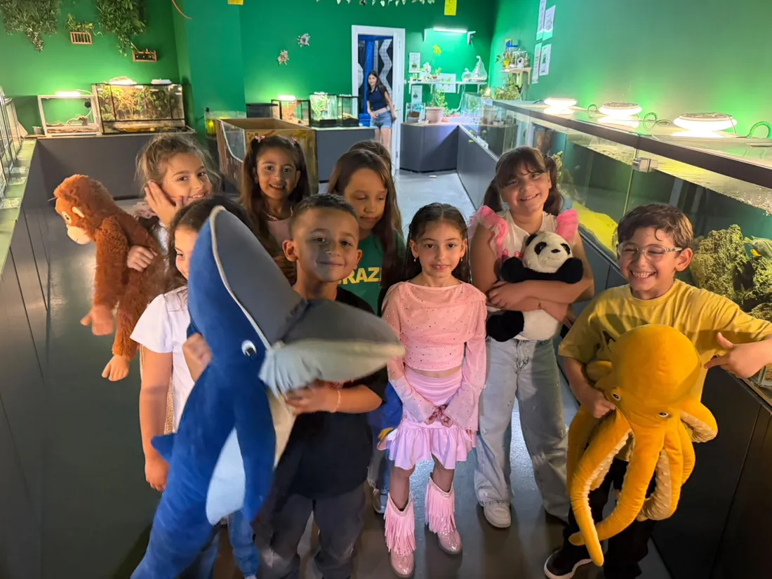 Children enjoying birthday activities at MasterKids