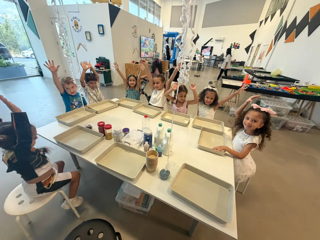 Children enjoying birthday activities at MasterKids