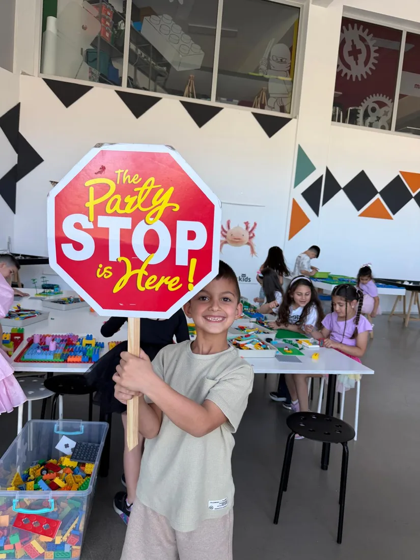 Children enjoying birthday activities at MasterKids