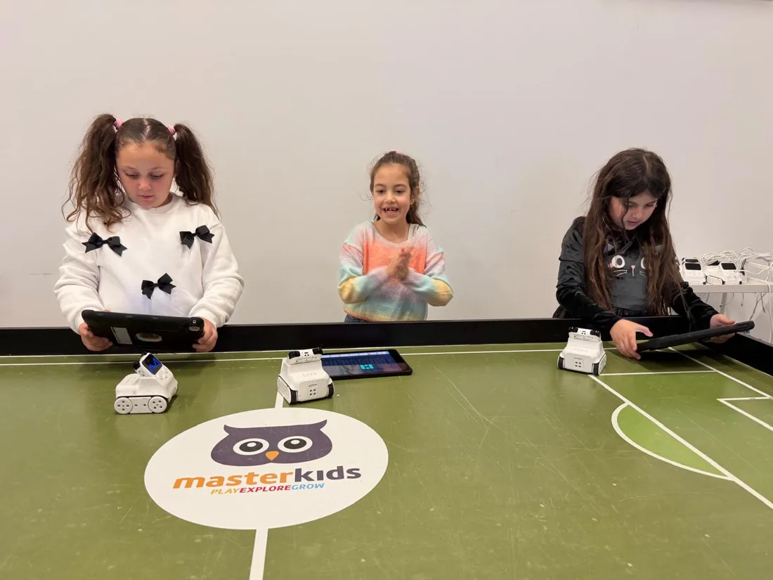 Children enjoying birthday activities at MasterKids