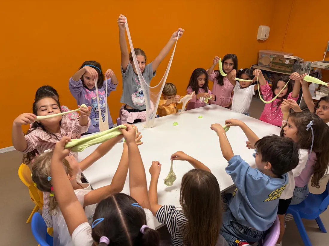 Children enjoying birthday activities at MasterKids