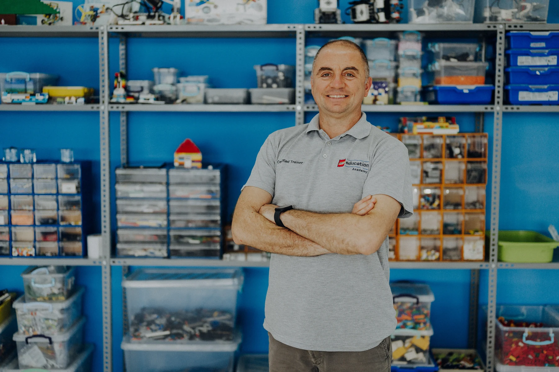 Mert Balın at the MasterKids learning centre